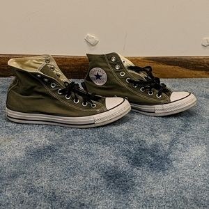 Army Green Converse
